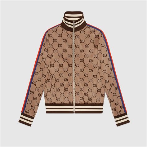 felpa in cotone gg jacquard gucci prezzo|GUCCI: Gucci felpa in cotone jacquard con m .